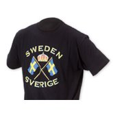Sweden Sverige med flaggor