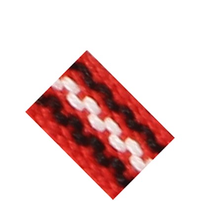 Hemslöjdsband Röd 7 mm