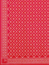 Stor duk Åttebladrose Röd 150x260