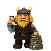Viking med öltunna 6 cm