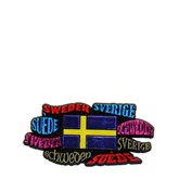 Kylskåpsmagnet Sverige Flagga