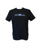T-shirt Sverige Flagga Sweden S
