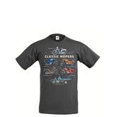 T-shirt Classic Mopeds grå S