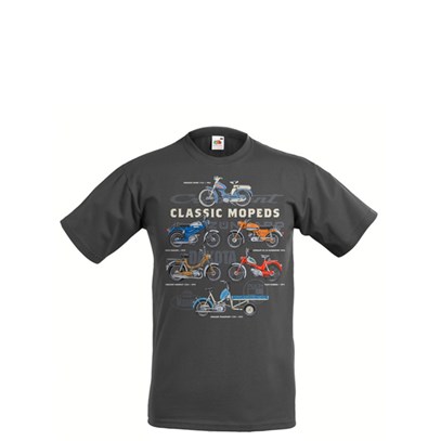 T-shirt Classic Mopeds grå L