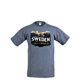 T-shirt Sweden Land of the Midnight Sun L