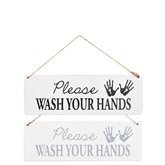 Please wash your hands