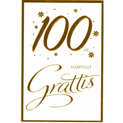 100 År Guldsiffror