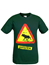 T-shirt Älgvarning Grön S