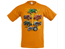 T-shirt Traktor Orange 3-4 År
