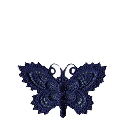 Fjäril  Marinblå