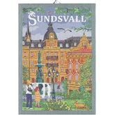 Handduk Sundsvall Svenska Städer