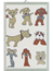 Handduk Dogs 40x60 cm