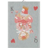 Handduk King of hearts 35x50 cm