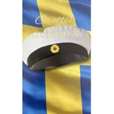 Studentmössa på svensk flagga