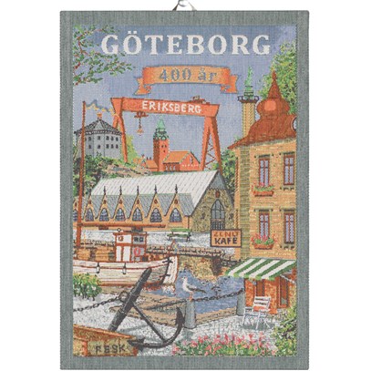Handduk Göteborg 400 År Svenska Städer