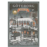 Handduk Göteborg 400 År Natt Svenska Städer