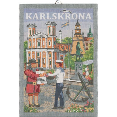 Handduk  Karlskrona Svenska Städer